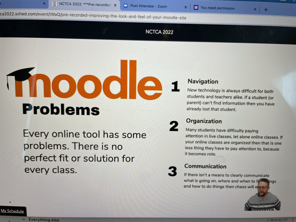 I feel like this is the story of my last year. Thanks <a href="/nctca/">NCTCA</a> &amp; <a href="/Haggisbreath/">Colin Byers</a> for the pre-recorded session so I didn’t have to miss anything.