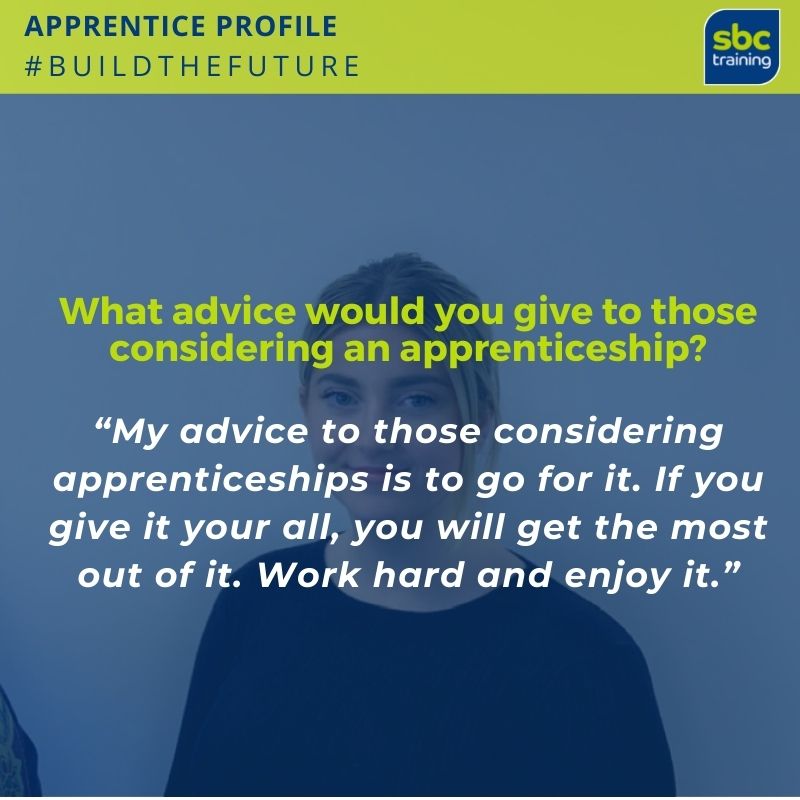 SBC_Training's tweet photo. Daisy Murray is one of our Finance/Accounts Assistant Apprentices who is nearing the end of the programme having completed her AAT Foundation Certificate in Accounting with a DISTINCTION.
#NAW2022 #BuildTheFuture #Accountancy #ShropApprentice https://t.co/H1INPk9cW4