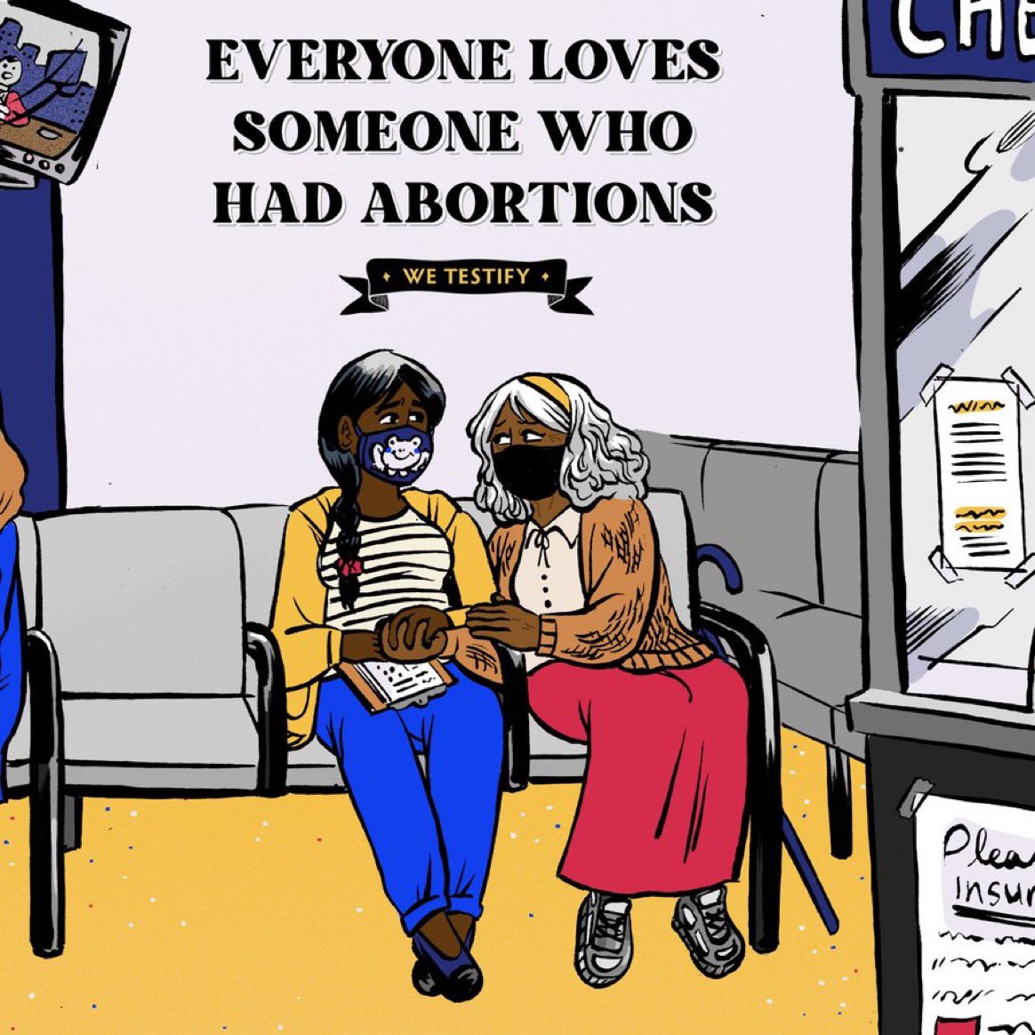 An important reminder This #ValentinesDay ⬇️

Let’s remember to spread our love to folks who have had abortions or who are in need of care 💗 

📸: <a href="/AbortionStories/">We Testify</a>