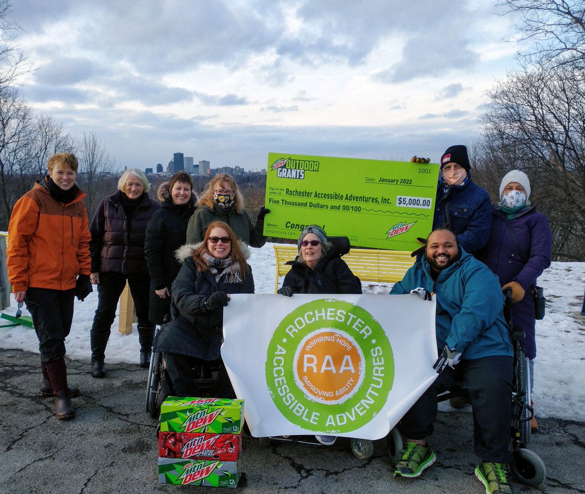RAAdventures's tweet photo. Thank you @WestsideNewsNY for sharing out the news! We are busy working on the project behind the scenes now!
https://t.co/Pbc1Pii69C
#MakingInclusionHappen #OutdoorRecreation #AdventureOutside
@MountainDew #MTNDEWOutdoorGrants #inclusion #AccessibleOutdoors https://t.co/P8mYja480c