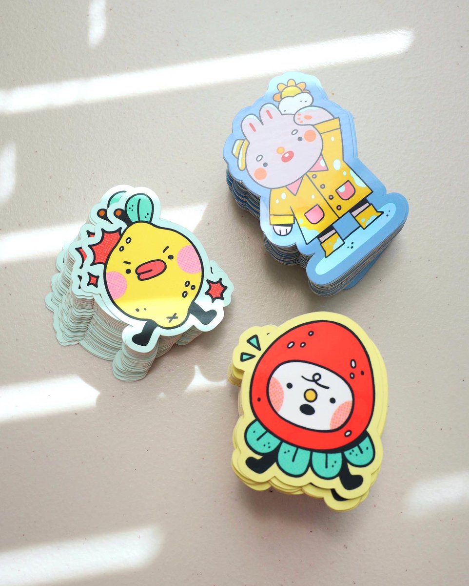 tiffanytanart's tweet photo. New stickies 💖 https://t.co/UfUhyp8QAg