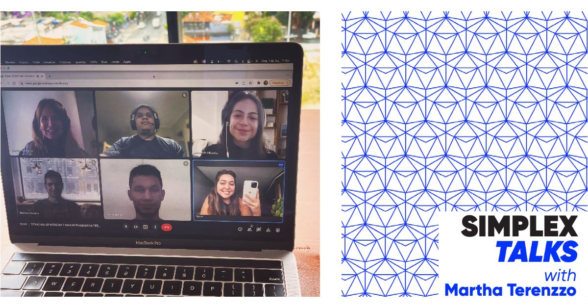 HUMANS NOT ALLOWED 👽

Nosso primeiro #SimplexTalks não poderia ter ninguém mais, ninguém menos que a Martha Terenzzo 👩‍🚀🚀

O novo projeto busca instigar a #inovação através de boas histórias. Promovendo conversas interessantes e estimulantes.
