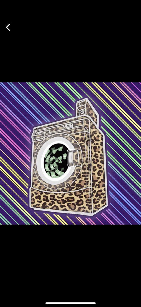 fudstudeth's tweet image. I picked this up last week and I swear it’s one of my favorites #CharlieSentMe #NFTCoinLaundry