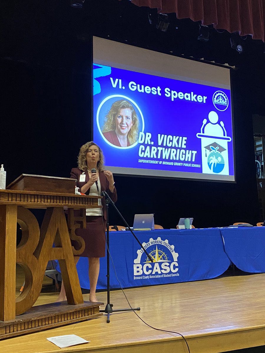 SBBC Legislative/Governmental Affairs (@bcps_gov) on Twitter photo As her First Official Order of Business, <a href="/browardschools/">Broward Schools</a> Superintendent Dr. Vickie @suptvcartwright Speaks to the <a href="/bcasc_florida/">BCASC</a> Students at <a href="/BoydAndersonH/">Boyd H Anderson High School</a> - Always keeping Students as her Guiding Principle! #StudentsFirst As her First Official Order of Business, <a href="/browardschools/">Broward Schools</a> Superintendent Dr. Vickie @suptvcartwright Speaks to the <a href="/bcasc_florida/">BCASC</a> Students at <a href="/BoydAndersonH/">Boyd H Anderson High School</a> - Always keeping Students as her Guiding Principle! #StudentsFirst