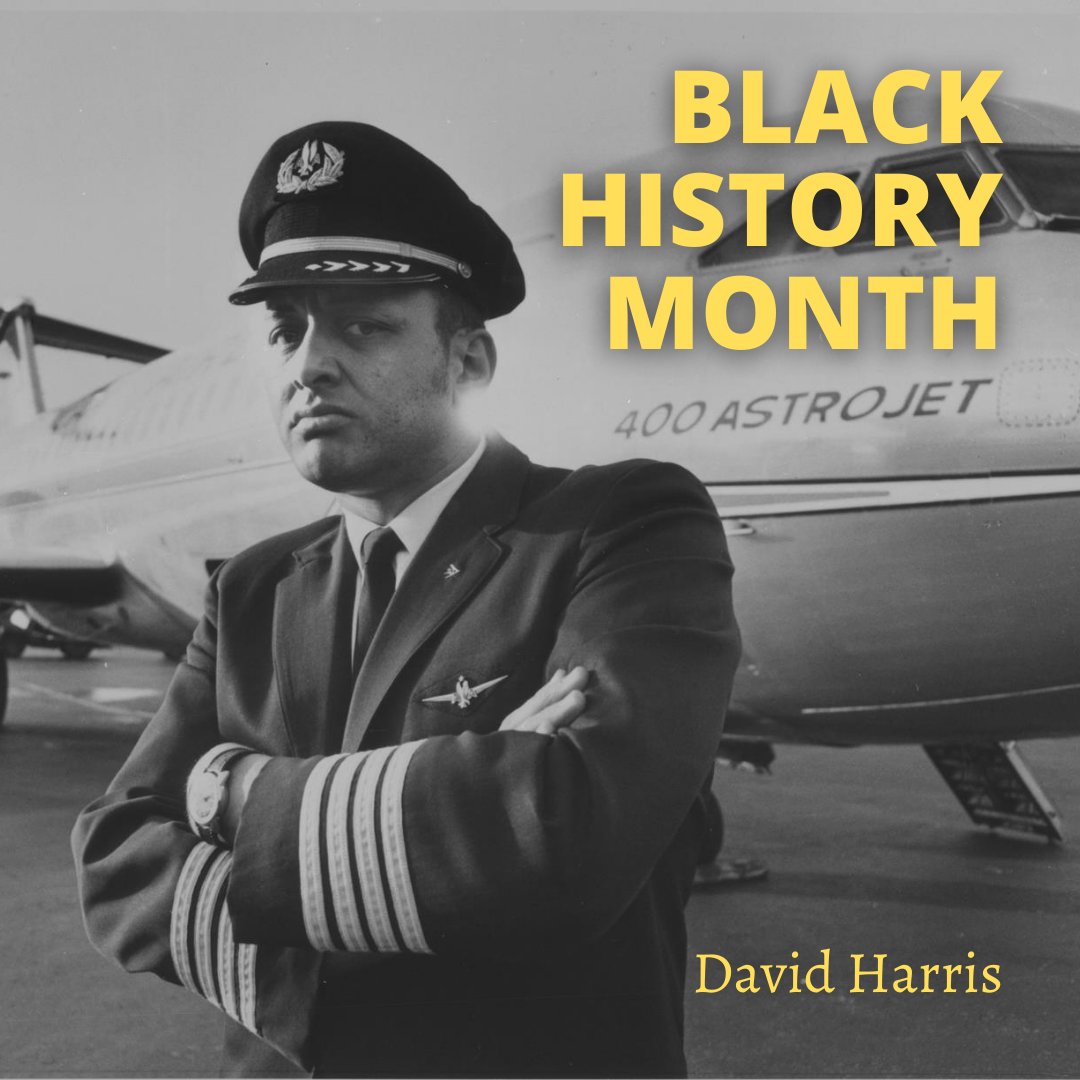 The first ever Black Commercial Airline Pilot, Captain David Harris. A talented, driven, and inspiring individual from Columbus, Ohio. 

He’s one of the many that we will celebrate and acknowledge this month! Let us know in the comments who we should shout out in the next post!