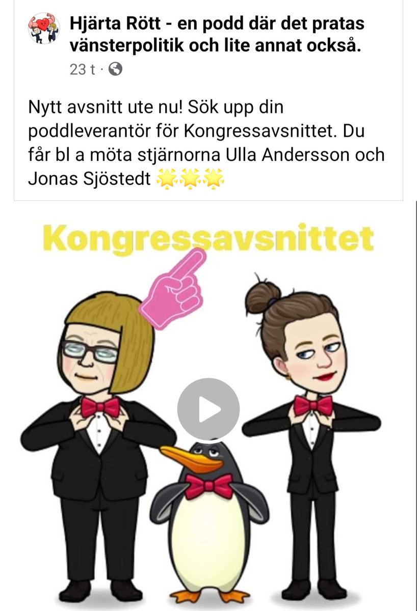 Charliene_'s tweet photo. Nytt avsnitt av Hjärta Rött ute. Jag och @ulrica_hogbergh pratar kongress, vi gästas även av @AnderssonUlla och @jsjostedt! Finns där poddar finns. https://t.co/mI91cAYH9X