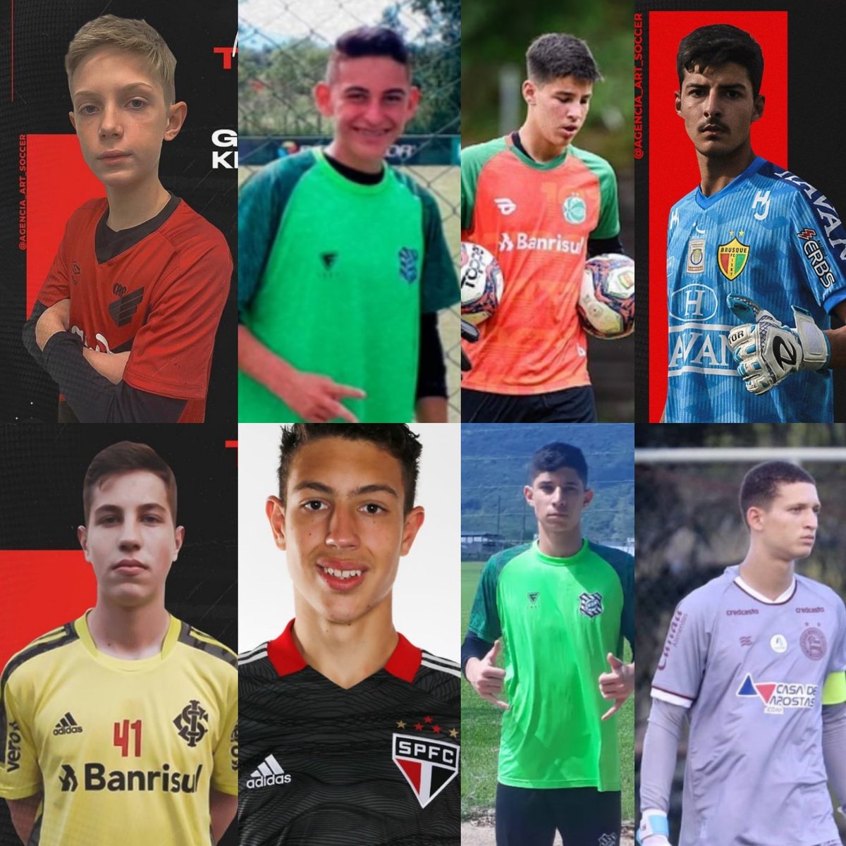 A quase três anos com a academia de goleiros e esses são alguns dos atletas R1 PERFORMANCE GOALKEEPER espalhados em grandes clubes do Brasil...