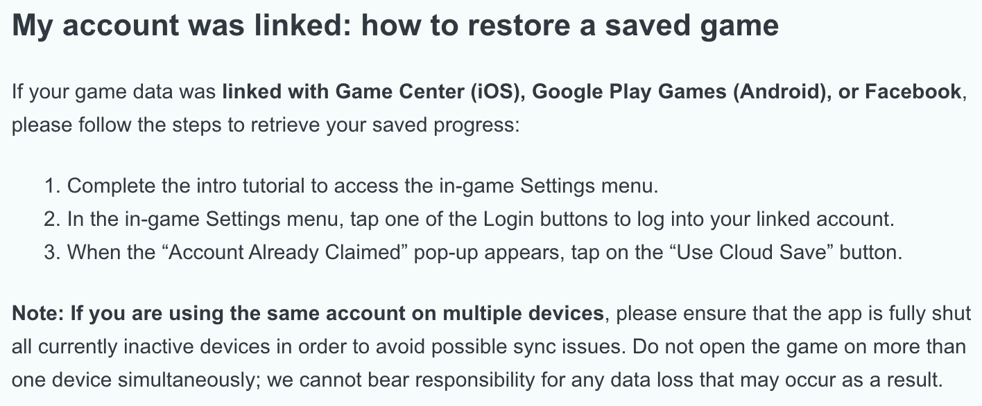 RuPaul's Drag Race Superstar on Twitter: "Hi Racers! We're aware of the  account data being reset/rolled back issue for some users. Please see the  image below on how to restore a saved