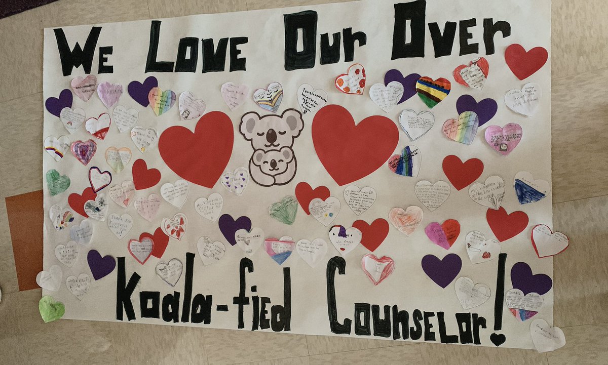 GT4thGrade's tweet photo. Thank you @MrsCEVillarreal  for everything you do for our school. We are very grateful for you! @gtprincipal186 @GTGrizzlyBears #gtgrizzlies #counselor #counselorappreciation #aisd #knowguerrerothompson https://t.co/A7o0qgxj6F