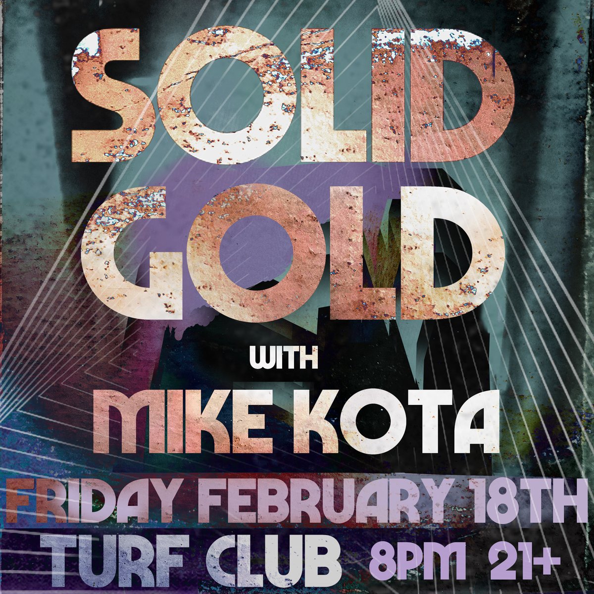 solidgold's tweet image. Still a few tickets left for our Turf Club show next Friday!  axs.com/events/413172/…
