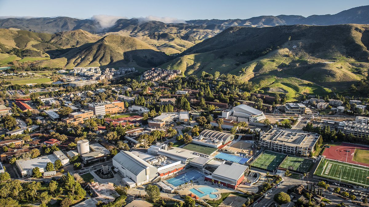 What are some of the coolest/most attractive college campuses (that have wrestling)… I’ll start- @CalPolyWrestle, oh wow. 😍