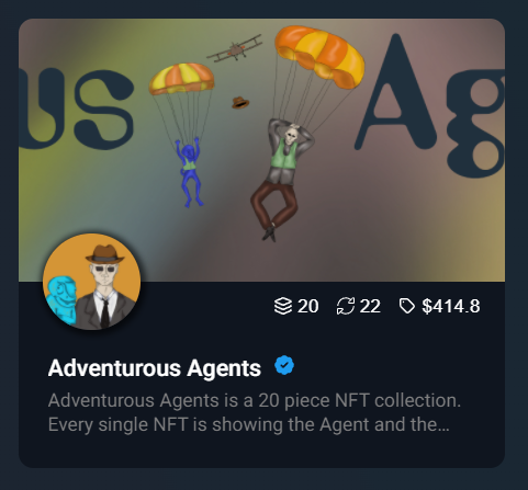 We just updated our #NFT banner on <a href="/StashhApp/">Stashh - Secret NFT Marketplace</a> so it looks nicer on the new collection tab!
Oh and also check out our new verification mark!
$SCRT