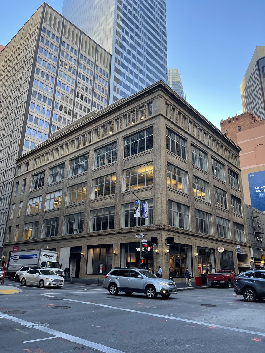 samanthaslow1's tweet photo. Hello from #sanfrancisco. A little gem in FiDi with spaces available between 644 to 4,200 RSF (rental square feet). #cre #tenantrep #operablewindows https://t.co/61wItytv0O