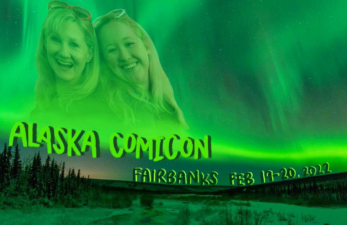 TheVeronicaT's tweet photo. The Northern Lights won’t be all you’ll be able to see in Fairbanks next weekend… @renarockss and I will be at @AlaskaComicon Feb 19-20! 
Get your tickets at https://t.co/O2pG8X2bFf 
#alaskacomicon #fairbanks #OriginalAsh #tayloramafun #pokemon #AKCC #AKCC22 https://t.co/P7w0Ta27aY