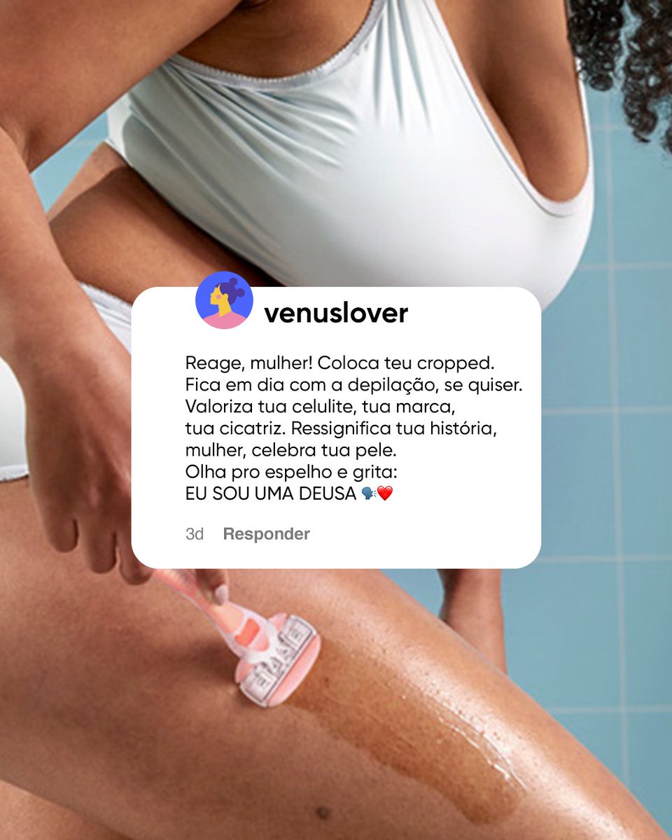 Gillette Venus Brasil tweet media