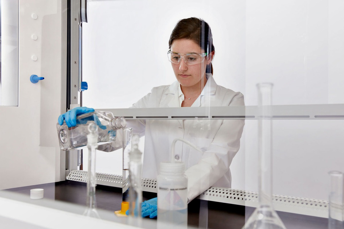 Labconco's tweet image. #Fumehoods have the largest impact on HVAC operation costs for a lab. Discover cost effective options for safe and efficient means of exhausting in this webinar: Filtered Fume Hoods - Expert insight on improving your lab's #GreenInitiative. #labplanning bit.ly/3gEo8WQ