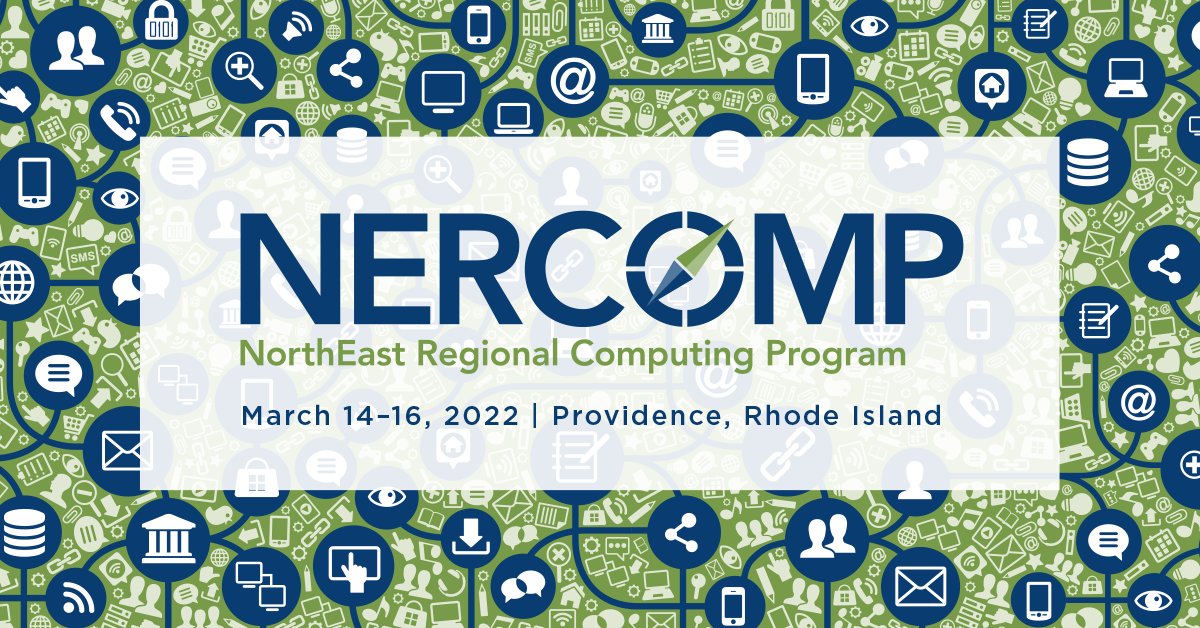 Register for #NERCOMP22! Explore the agenda to find solutions to problems #highered institutions are facing. Join us to share, learn, and connect with IT, library, and teaching and learning professionals. https://t.co/zsbqNXmaRc https://t.co/8j9SJe0gdW