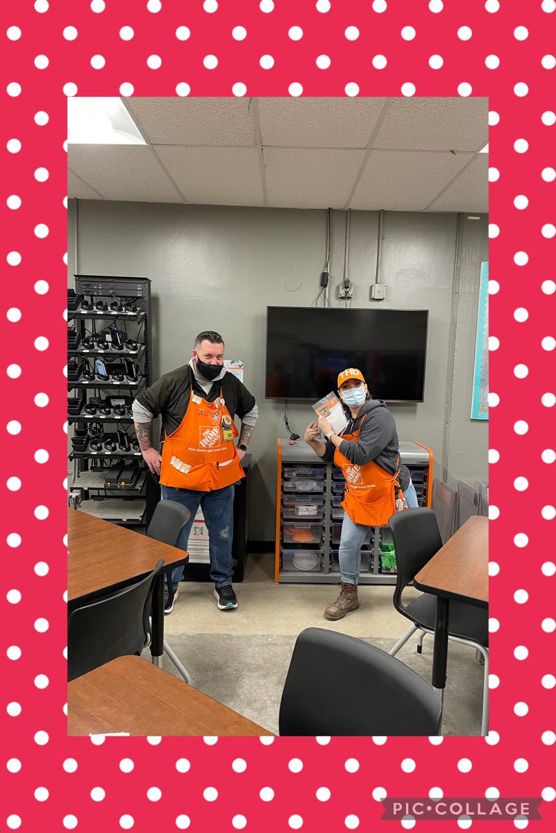 Night OASM Jodie was presented with a Homer from service desk DS Chris for her dedication &amp; partnership on locating, organizing and staging customers orders as they come in helping our Boss score to rise! #buildingstrongrelationships #homerawards