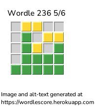 #Wordle236