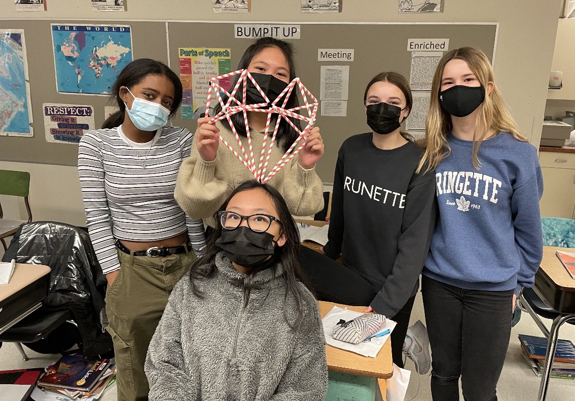 Well done Grade 7s in Mr. Kuntz’s Crew for this STEAM challenge! Geometric Hearts!! This was a tough one!! <a href="/TShynkaruk/">Trish Shynkaruk</a> <a href="/RCSD_No81/">YQR Catholic Schools</a> <a href="/StJosaphat/">StJosaphatRCSD</a> 👏👏👏