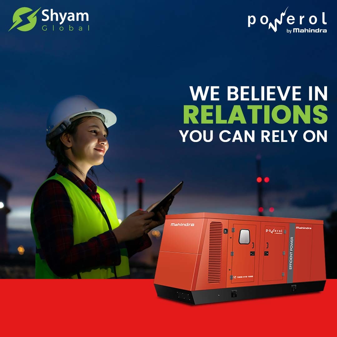 ShyamLtd's tweet photo. We believe in relations you can rely on.
.
.
#shyampowersolutions #shyam #shyamglobal #environmentsafe #reducespollution #cleanandgreen #uninterruptiblepowersuppy #continuouspowersupply https://t.co/ORir3TcXES