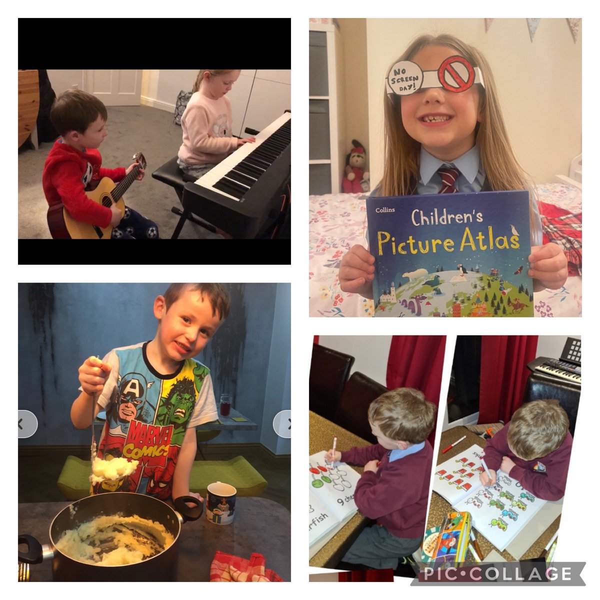 StBrendansRCPri's tweet photo. Year One accepted the #NoScreenChallenge last night! Lots of children challenging themselves further and attempting a no screen half term too! 📺 #ChildrensMentalHealth https://t.co/c3KveaPHjy