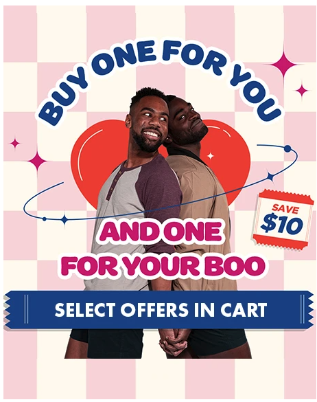 DjKinitz's tweet photo. Not here to promote brands, but seeing this promotional image on @Chubbies website made my heart happy. Valentine's (🤢) deals in mainstream where same-gender couples get promotions (dare I say celebrated) too? 🥰 👬👭

(it's not about the deal; #RepresentationMatters ) https://t.co/IfWFk4omOf