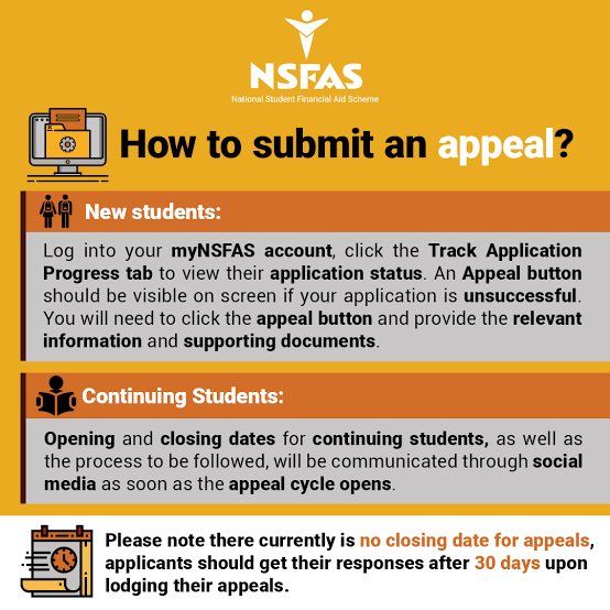 NSFAS Support tweet media