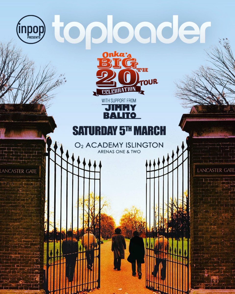 jimmybalito's tweet photo. Tickets still available for my  @O2Islington date supporting @toploaderuk  
Follow the link and get yours now! —> https://t.co/XeCvLmNRLS https://t.co/GLbNLD1Jfk