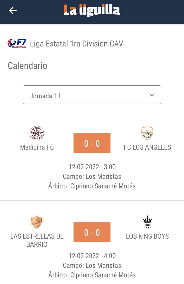 leca_f7's tweet photo. #AAF7
#LECAF7
#1raDivision
#Jornada11

Aquí les dejamos los partidos que se jugarán este sábado 12 de Febrero. https://t.co/zP79A2uXA2