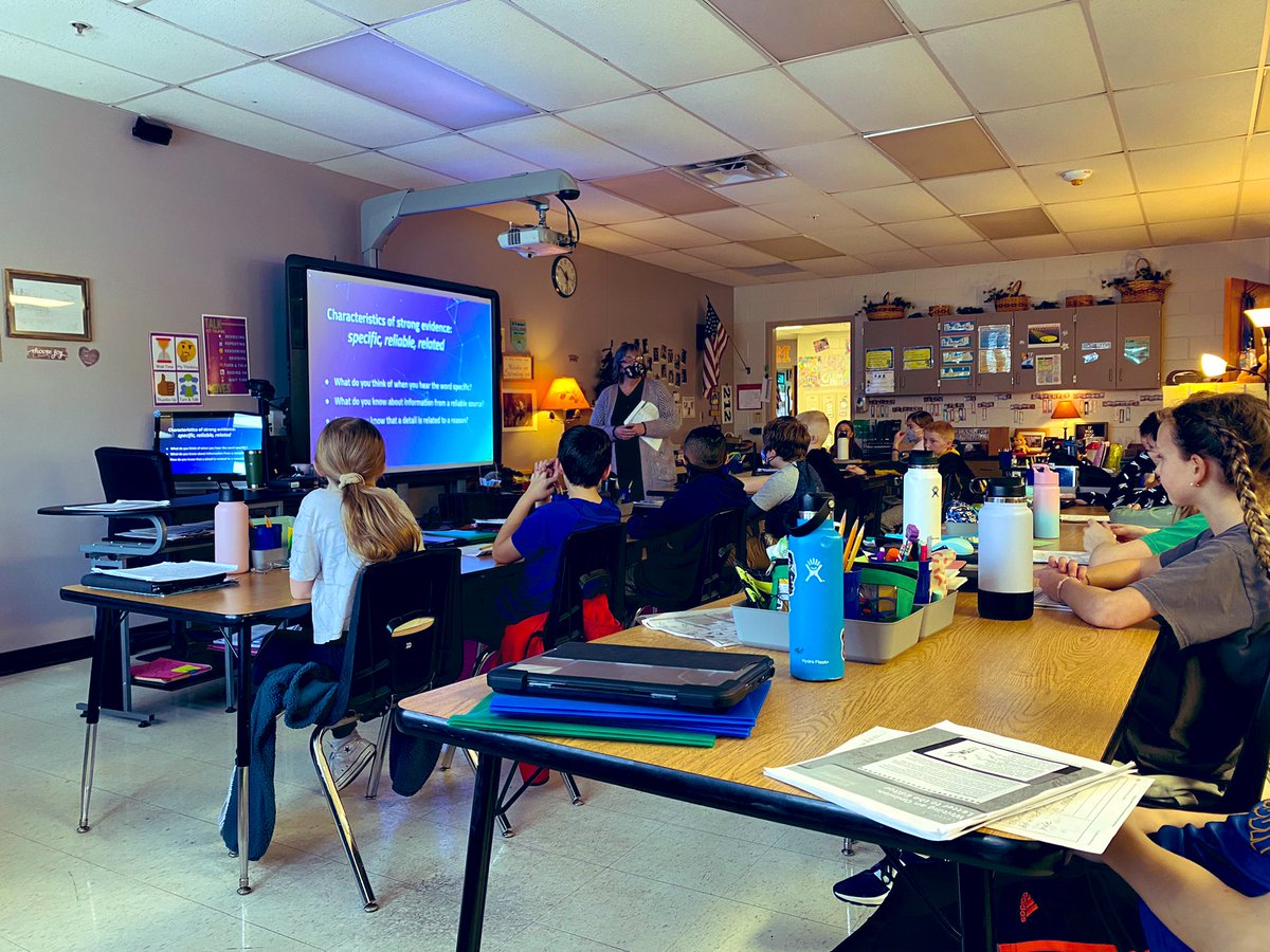 johnriceedu's tweet photo. Is Pluto a planet? Super engaging topic for our @crschools 5th grade students to explore at @ViolaGibsonElem during a unit on opinion writing! Thanks for the invite, VG team! #WeAreCRCSD https://t.co/Kl7oYRbW1a