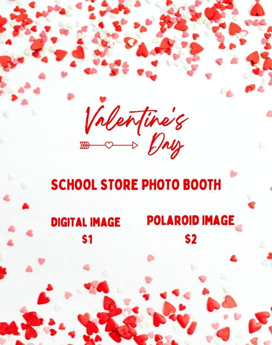 FultonHigh's tweet photo. Attention students! Our DECA club is starting a school store for your benefit. As a kick-off, they are offering photos for Valentine's Day. Please see the flier for more information. So fun! https://t.co/Me9iF2WuaX