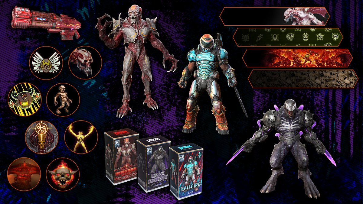 DOOM's tweet photo. BATTLEMODE 2.0
🌍leaderboard reset
🆕new challenges
🆕new season rewards (pictured)

Horde Mode
🌍leaderboard reset
🆕new blitz rounds
🆕new bonus blitz
🆕new bounty demons https://t.co/bGzMTTbRM8
