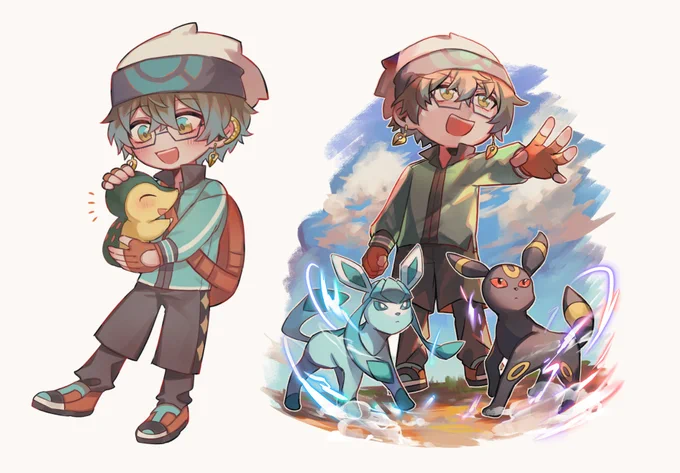 pkmnの話題が出てとても舞い上がりました💃🕺💙
https://t.co/JGR690nC4M
#ikenography 