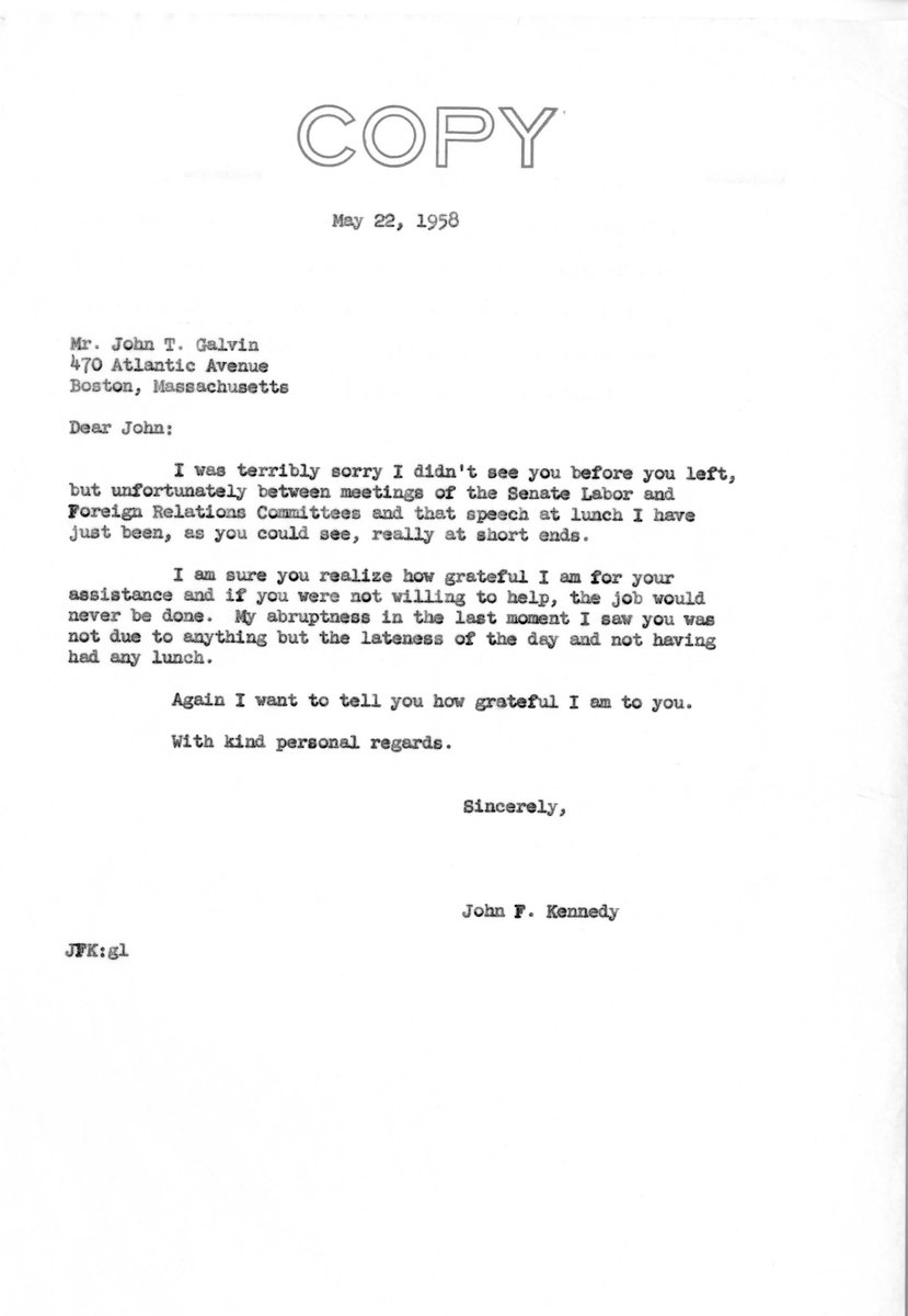 JFK Library Foundation tweet media