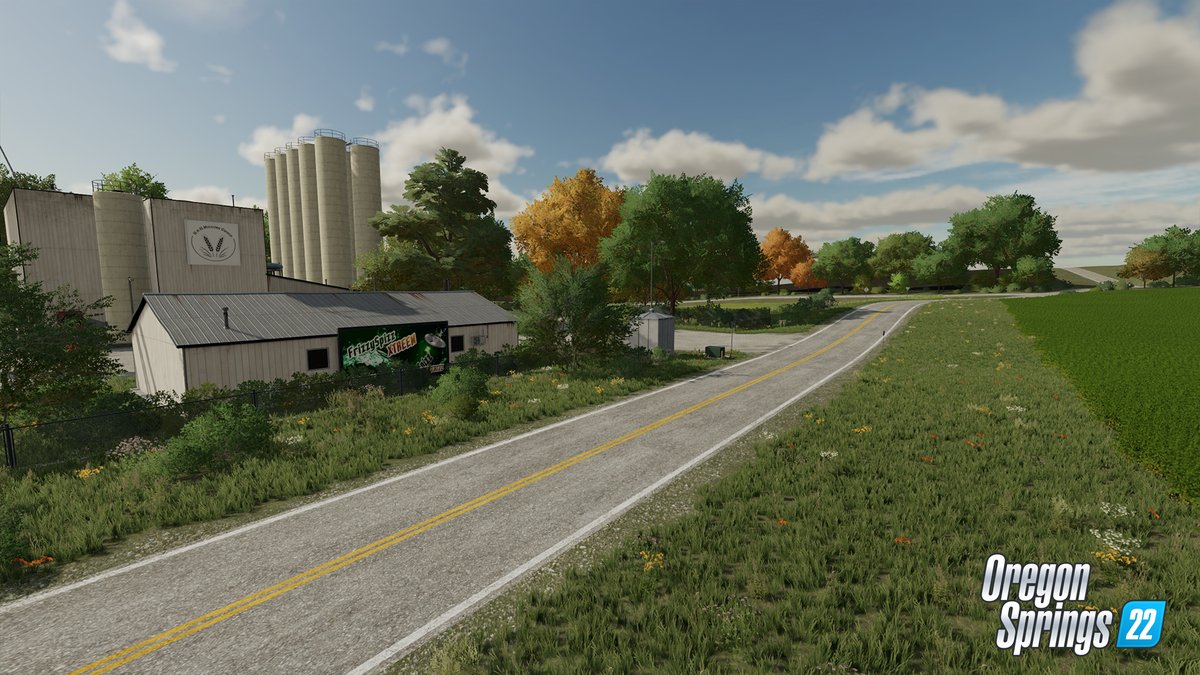 nld_community's tweet photo. Today we want to show you the Grain Mill in Oregon Springs.🌾 The goal is to get all the Production chains in the map so you can enjoy the full FS22 experience.🏭 https://t.co/9rKARgsr9d