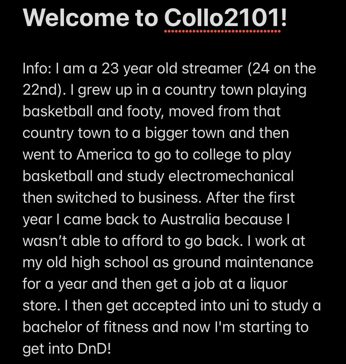 Collo2101's tweet photo. Twitch: https://t.co/ozgeCZ6TJo
YouTube: https://t.co/LY7jdKKq2I
TikTok: https://t.co/24xMcu6qzV
Discord: https://t.co/xefTFgCkRb https://t.co/vD4eZEGx0v