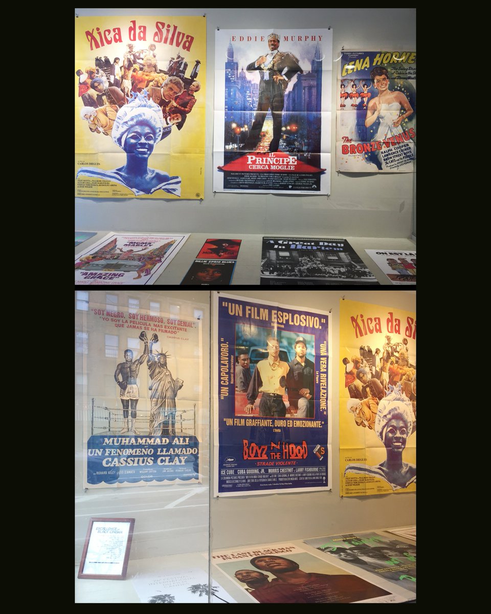 ChisholmLarsson's tweet photo. This month we are highlighting posters of Black cinema. Come visit our shop to have a look and these stunning designs with star power! https://t.co/cgYXSChovn
