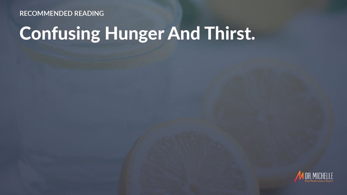 "If you find yourself stranded in the desert with nothing but an endless supply of chips, you’re going to die within a week." ow.ly/yenX50F8xzA