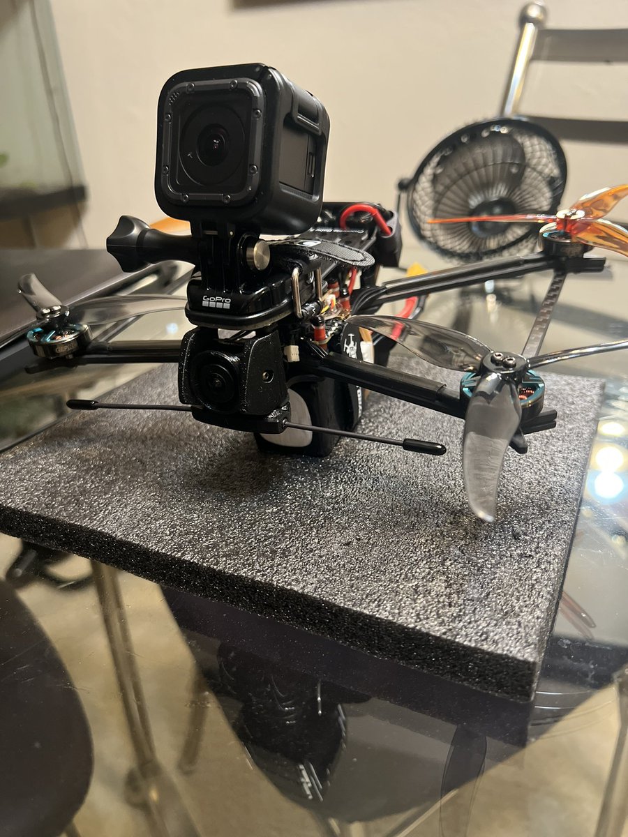 New #drone added to the pack! Thank you <a href="/GEPRC_FPV/">GEPRC</a> for such an amazing build!! Now for the weather to clean up!!