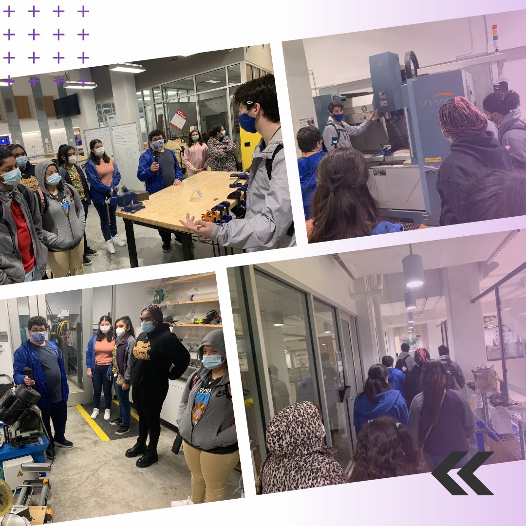 Last Friday our students had a great time touring the Foundry at Duke Engineering learning about laser cutters, drill presses and more! 🛠<a href="/DukeEngineering/">Duke Engineering</a> <a href="/DukeU/">Duke University</a>