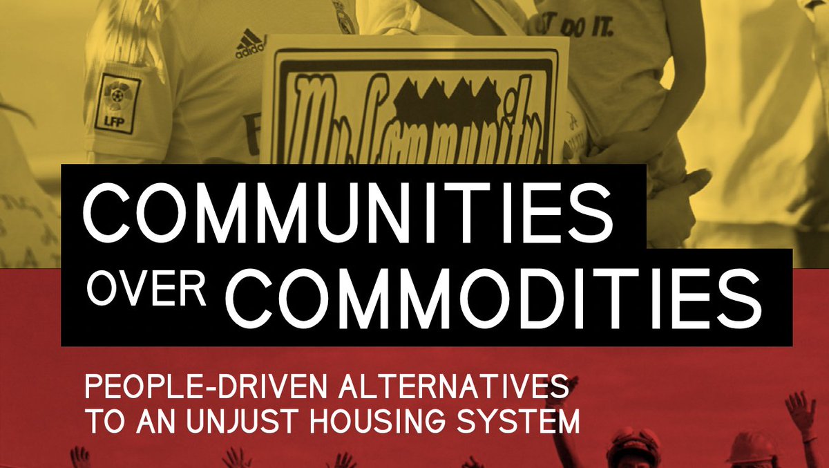 📚Housing Justice Book/Report Recommendations:

🌟Communities Over Commodities Report ⏬
homesforall.org/wp-content/upl…