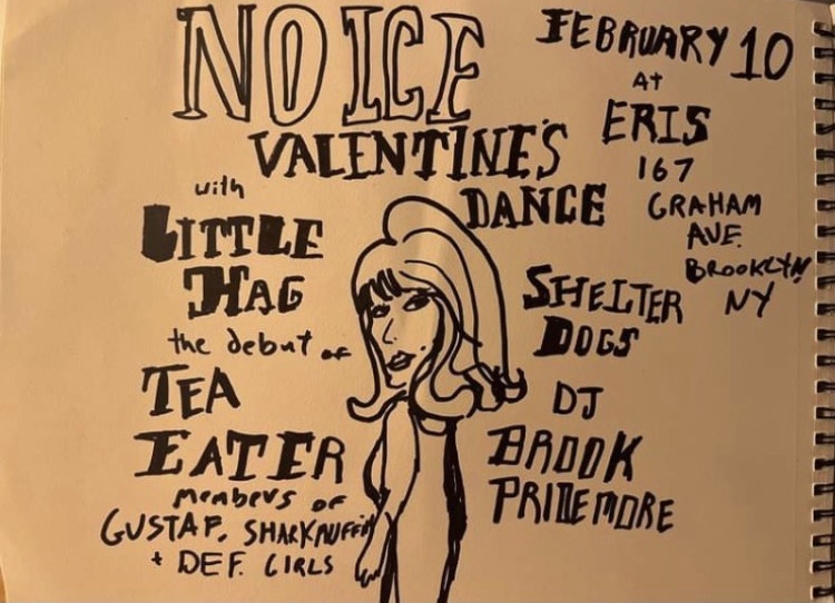 Little Hag plays the NO ICE VD Dance at Eris in Williamsburg TONIGHT <a href="/littlehag6/">Hagging</a>