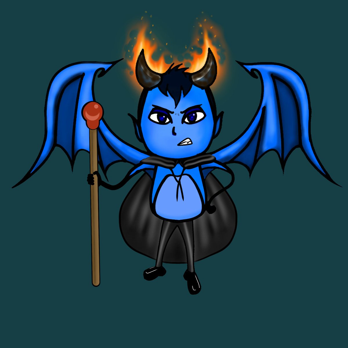 Presenting this #MBBpfp gift to the first ever #MBBelite bro, @NFOLDEDpaper! Always glad to have you in the Elite family and I always appreciate your support on my project! 🔥😈🦇