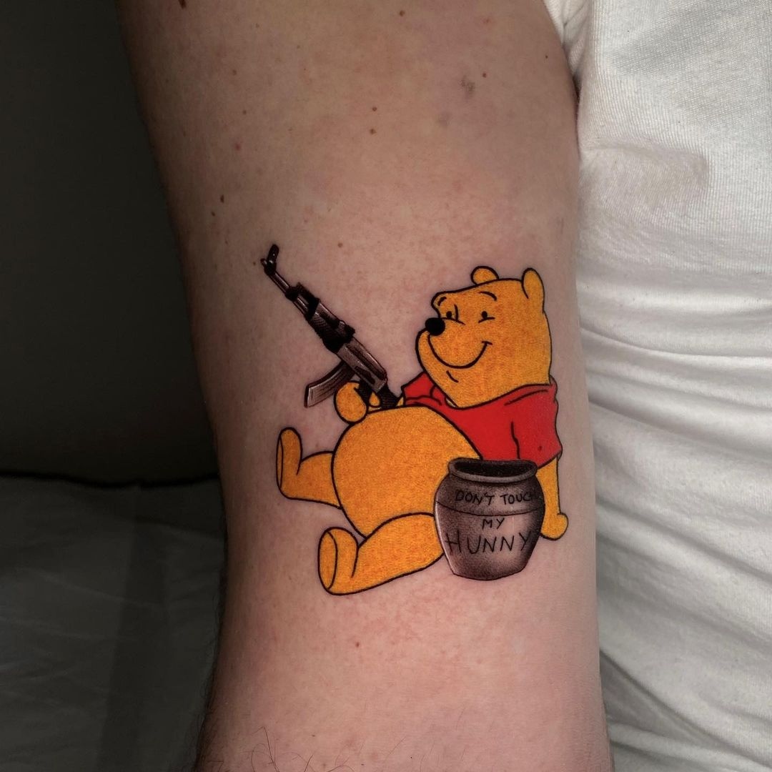 Winnie The Pooh Tattoos And DesignsWinnie The Pooh Tattoo Meanings Ideas  And Pictures  HubPages