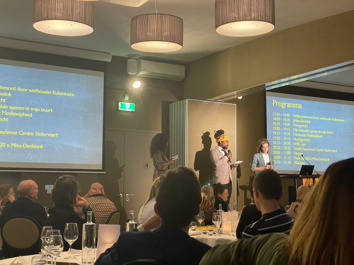 Vandaag vieren we 8 jaar Mbo-Agenda tijdens het mbo-diner. We delen de succesverhalen uit het mbo onder het genot van een heerlijk diner