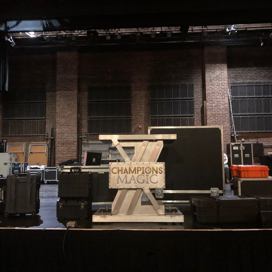 UnionCountyPAC's tweet image. No, it's not an illusion! See what we did there? ;) @ChampionsMagic are already getting ready to amaze you tomorrow night on the Main Stage! 

Don't miss it - tinyurl.com/ChampionsOfMag…

#magicshows  #championsofmagic 
#rahwaynj  #unioncountynj  #ucpac
