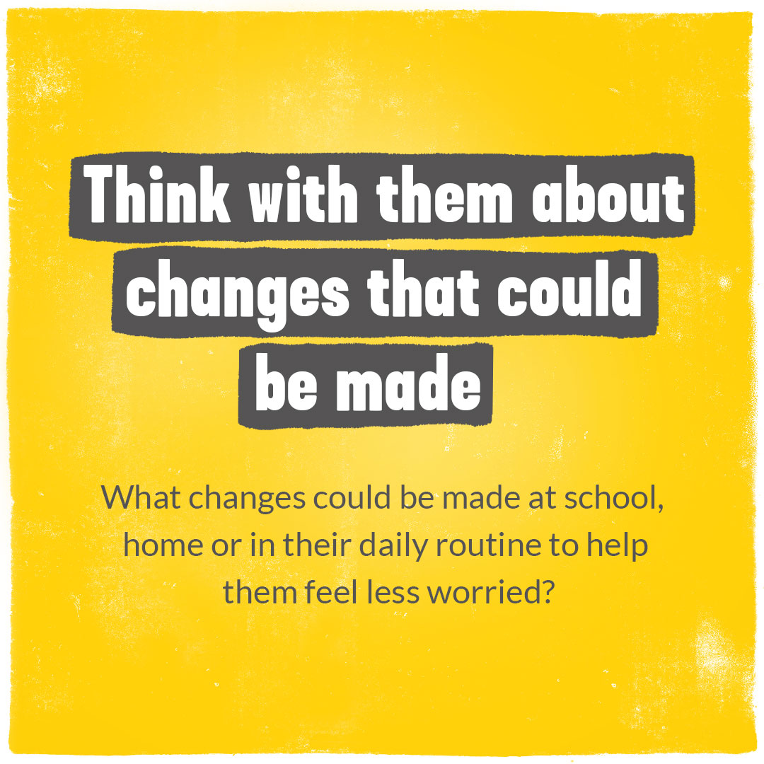 YoungMindsUK's tweet image. If your child is feeling worried about going to school, this advice may help.