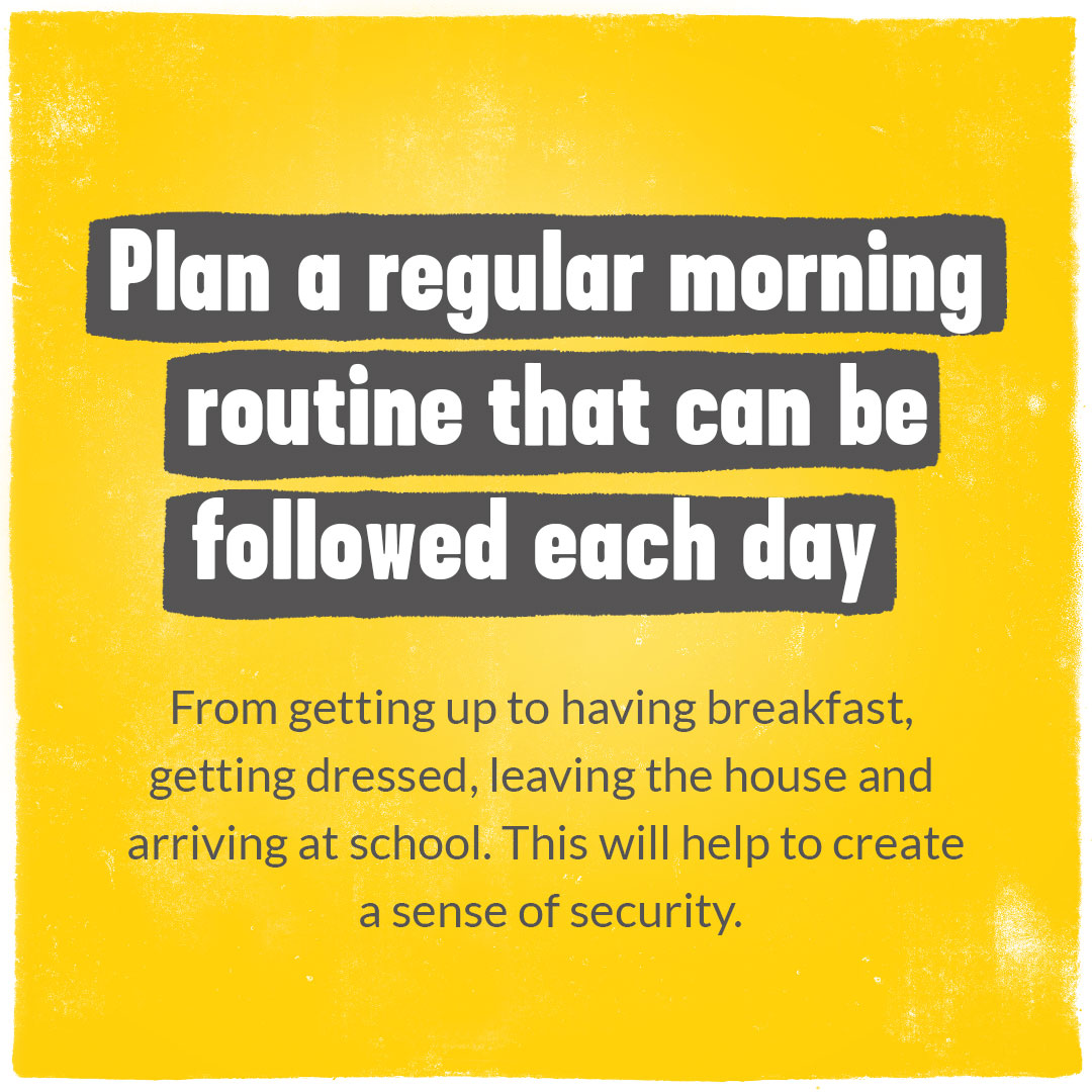 YoungMindsUK's tweet image. If your child is feeling worried about going to school, this advice may help.