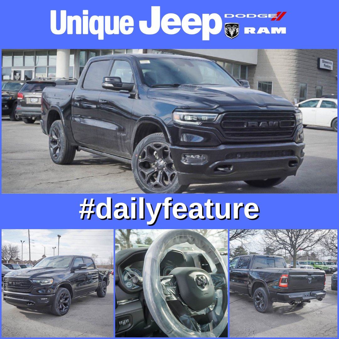 UniqueChrysler's tweet photo. Today’s #dailyfeature is this 2022 Ram 1500 Limited 😎
View it here: https://t.co/L0EZfyjfd1
Click here to see our full online inventory! https://t.co/dyMVXvUqcg
.
.
.
.
.
#brantford #burlington #burlon #hamilton #hamont #oakville #mississauga #toronto #uniquechrysler https://t.co/VVD1T9j9pR